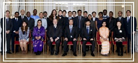 Award Ceremony for Sasakawa Fellows 2012